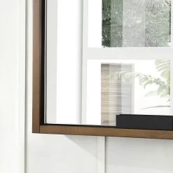 Home Decorators Collection Kordite 42 in. W x 24 in. H Rectangular Almond Latte Brown Surface Mount Medicine Cabinet with Mirror -Makeup Mirrors Sales Store almond latte home decorators collection medicine cabinets with mirrors kordite mc al 4f 1000