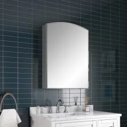 Home Decorators Collection Frankford 24 in. x 32 in. Recessed or Surface Mount Medicine Cabinet with Mirror