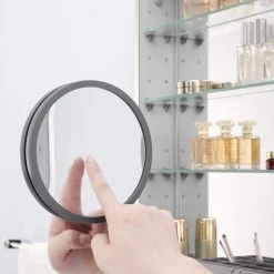 Home Decorators Collection Frankford 24 in. x 32 in. Recessed or Surface Mount Medicine Cabinet with Mirror -Makeup Mirrors Sales Store aluminum home decorators collection medicine cabinets with mirrors frankford 76 1000