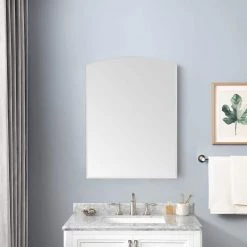 Home Decorators Collection Frankford 24 in. x 32 in. Recessed or Surface Mount Medicine Cabinet with Mirror -Makeup Mirrors Sales Store aluminum home decorators collection medicine cabinets with mirrors frankford c3 1000
