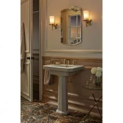 KOHLER Archer 20 in. W x 31 in. H Single Door Mirrored Recessed Medicine Cabinet in Anodized Aluminum -Makeup Mirrors Sales Store aluminum kohler medicine cabinets with mirrors k 3073 na 1f 1000