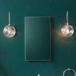 KOHLER 15 in. x 26 in. Aluminum Recessed or Surface Mount Soft Close Medicine Cabinet with Mirror in White Powder-Coat