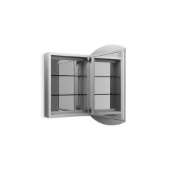 KOHLER Archer 20 in. x 31 in. Recessed or Surface Mount Soft Close Medicine Cabinet with Mirrored Door -Makeup Mirrors Sales Store aluminum kohler medicine cabinets with mirrors r79222 na c3 1000