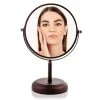 OVENTE 5.5 in. x 14.4 in. Tabletop Makeup Mirror in Antique Bronze 2 OVENTE 5.5 in. x 14.4 in. Tabletop Makeup Mirror in Antique Bronze -Makeup Mirrors Sales Store antique bronze ovente makeup mirrors mnldt70abz1x5x 64 1000