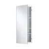JENSEN Focus 16 in. W x 36 in. H x 4.5 in. D Recessed Medicine Cabinet -Makeup Mirrors Sales Store basic white jensen medicine cabinets with mirrors dis835p34whx 64 1000