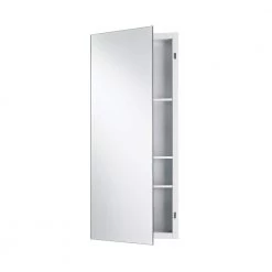 JENSEN Focus 16 in. W x 36 in. H x 4.5 in. D Recessed Medicine Cabinet