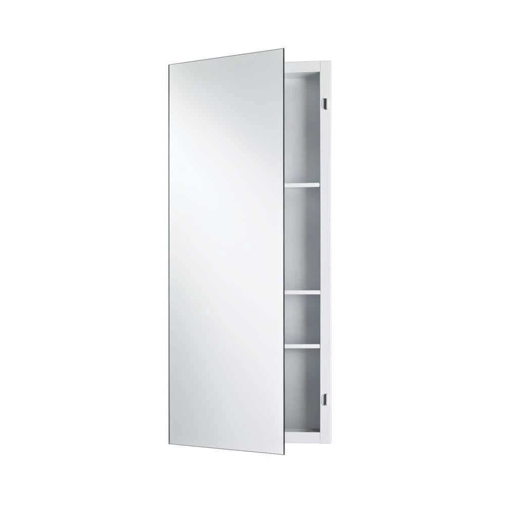 JENSEN Focus 16 in. W x 36 in. H x 4.5 in. D Recessed Medicine Cabinet 3 JENSEN Focus 16 in. W x 36 in. H x 4.5 in. D Recessed Medicine Cabinet