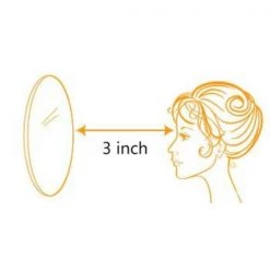 Lansi 21.2 in. W x 12 in. H Small Round Magnifying Foldable 10x Dimmable LED 2-side Bathroom Makeup Mirror in Black 14 Lansi 21.2 in. W x 12 in. H Small Round Magnifying Foldable 10x Dimmable LED 2-side Bathroom Makeup Mirror in Black -Makeup Mirrors Sales Store black makeup mirrors aybszhd581 66 1000