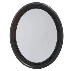 Pegasus 23-1/2 in. W x 29 in. H Framed Recessed or Surface-Mount Bathroom Medicine Cabinet in Black