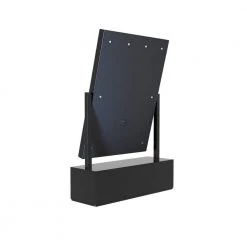 ProMounts 14.37 in. x 20.47 in. Lighted Tabletop Makeup Mirror in Black -Makeup Mirrors Sales Store black promounts makeup mirrors opcm002d 66 1000