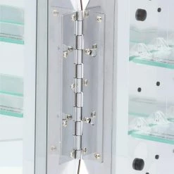 Pegasus 20 in. W x 30 in. H Recessed or Surface-Mount Oval Bathroom Medicine Cabinet with Deco Framed Door in Oil Rubbed Bronze -Makeup Mirrors Sales Store bronze pegasus medicine cabinets with mirrors sp4603 40 1000