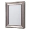 Glacier Bay 24 in. W x 30 in. H Framed Recessed or Surface-Mount Bathroom Medicine Cabinet in Brushed Nickel -Makeup Mirrors Sales Store brushed nickel glacier bay medicine cabinets with mirrors sp4450 64 1000
