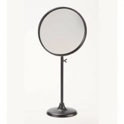 Tripar 8.63 in. x 19.1 in. Tabletop Makeup Mirror in Burnished Dark Brown -Makeup Mirrors Sales Store burnished dark brown tripar makeup mirrors 42855 c3 1000