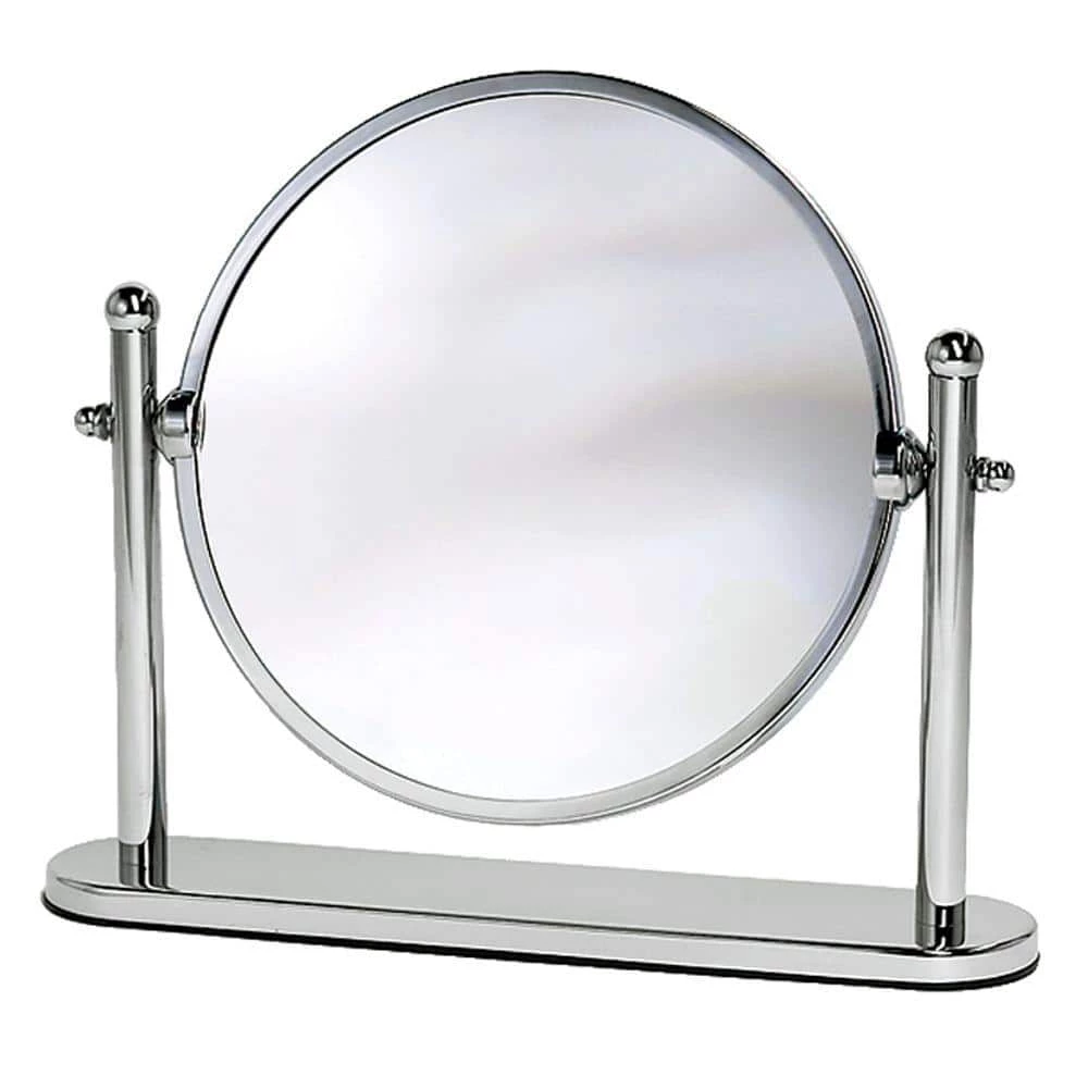 Gatco Lavatory Premier Table Makeup Mirror in Chrome 3 Gatco Lavatory Premier Table Makeup Mirror in Chrome