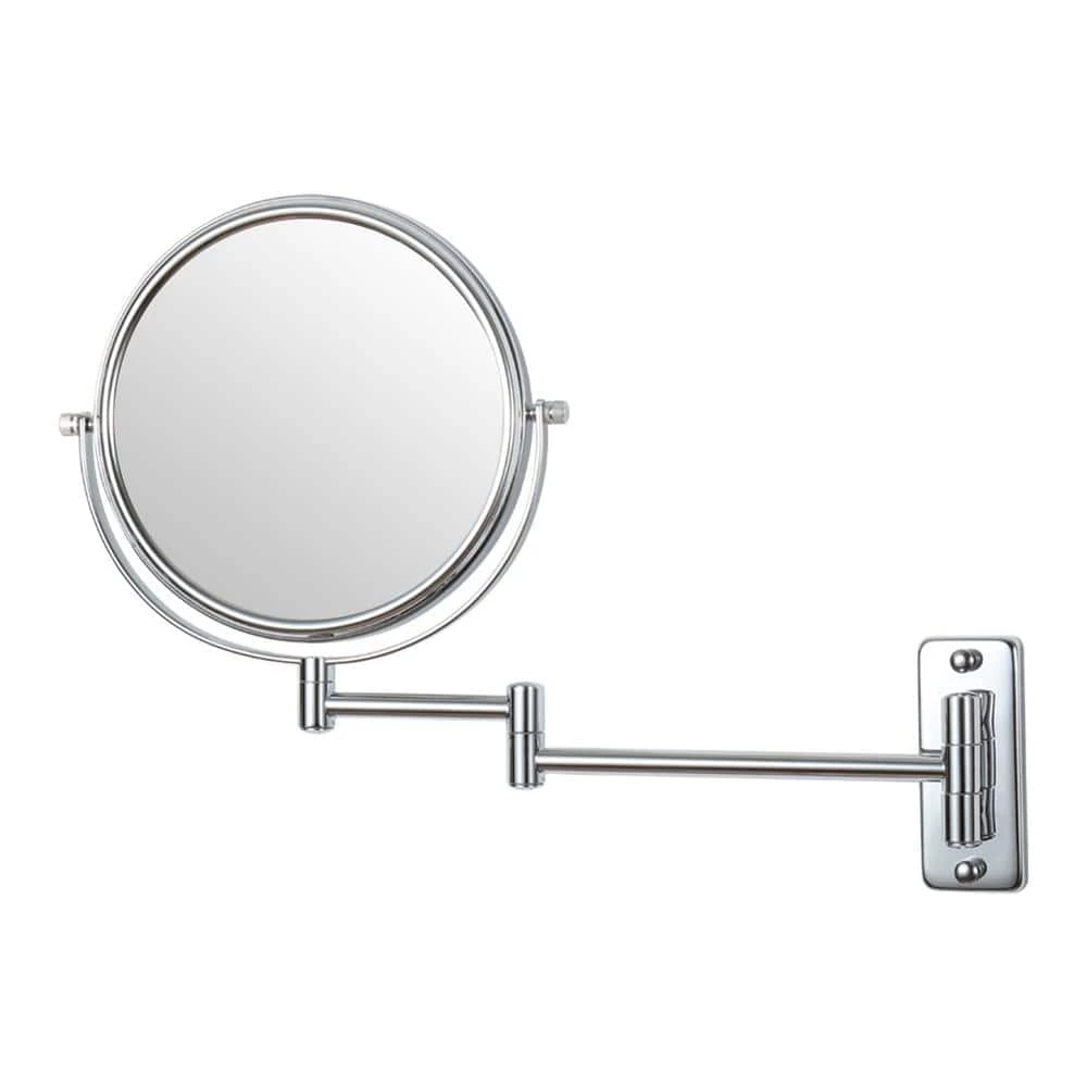 Unbranded 8 in. X 8 in. Small Round Magnifying Freestanding Bathroom Makeup Mirror in Adjustable 1x/10x Magnification 3 Unbranded 8 in. X 8 in. Small Round Magnifying Freestanding Bathroom Makeup Mirror in Adjustable 1x/10x Magnification