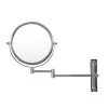 Unbranded 8 in. W x 8 in. H Round Moving Up and Down Magnifying Adjustable Freestanding Bathroom Makeup Mirror in Chrome 1 Unbranded 8 in. W x 8 in. H Round Moving Up and Down Magnifying Adjustable Freestanding Bathroom Makeup Mirror in Chrome -Makeup Mirrors Sales Store chrome makeup mirrors ls8d w ce 64 1000