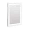 Unbranded 24 in. W x 32 in. H Bathroom Makeup Mirror LED Lighted Bathroom with Mirror in Chrome -Makeup Mirrors Sales Store chrome makeup mirrors m820 1mirror 64 1000