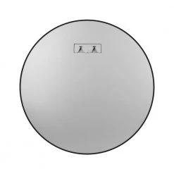 Unbranded 30 in. W 30 in. H Round Framed Telescopic Wall Mount Bathroom Makeup Mirror -Makeup Mirrors Sales Store chrome makeup mirrors m91 round mirro c3 1000