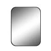 Unbranded 24 in. W 32 in. H Square Framed Telescopic Wall Mount Bathroom Makeup Mirror -Makeup Mirrors Sales Store chrome makeup mirrors m91 squar mirro 64 1000