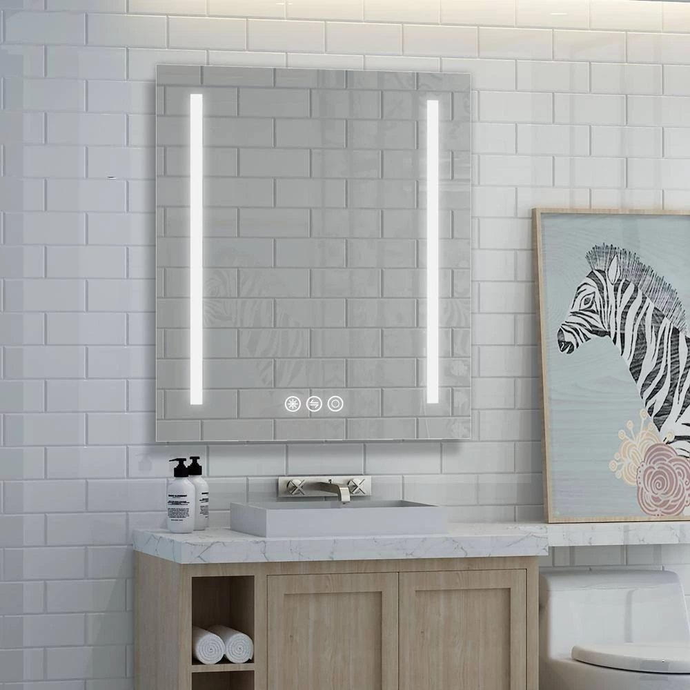 Boyel Living 30 in. x 36 in. Makeup Mirror 4 Boyel Living 30 in. x 36 in. Makeup Mirror - Image 2