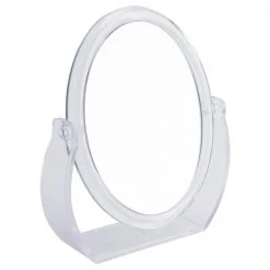 Home Details 1.97 in. x 8.35 in. Makeup Mirror in Clear