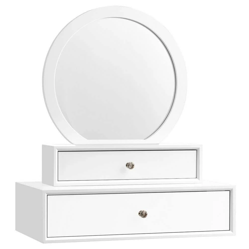 Costway 10.5 in. x 23.5 in. Makeup Mirror 3 Costway 10.5 in. x 23.5 in. Makeup Mirror