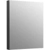KOHLER Maxstow 20 in. x 24 in. Surface-Mount Medicine Cabinet with Mirror in Dark Anodized Aluminum -Makeup Mirrors Sales Store dark anodized aluminum kohler medicine cabinets with mirrors k 81145 da1 64 1000