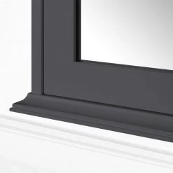 Home Decorators Collection Sonoma 24 in. x 27 in. Surface Mount Medicine Cabinet in Dark Charcoal -Makeup Mirrors Sales Store dark charcoal home decorators collection medicine cabinets with mirrors sonoma mc c c3 1000