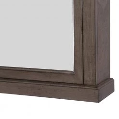 Home Decorators Collection Naples 25 in. W x 31 in. H x 8 in. D Framed Surface-Mount Bathroom Medicine Cabinet in Distressed Grey -Makeup Mirrors Sales Store distressed grey home decorators collection medicine cabinets with mirrors nadgc2531 1f 1000