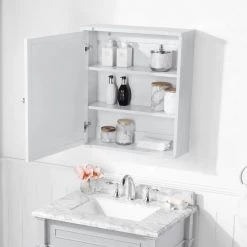 Home Decorators Collection Aberdeen 24 in. x 27 in. Surface Mount Medicine Cabinet in Dove Gray 15 Home Decorators Collection Aberdeen 24 in. x 27 in. Surface Mount Medicine Cabinet in Dove Gray -Makeup Mirrors Sales Store dove gray home decorators collection medicine cabinets with mirrors aberdeen mc g fa 1000