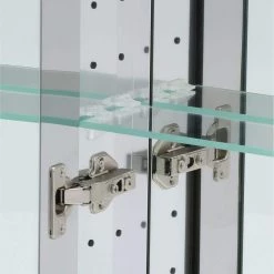 Pegasus 20 in. x 26 in. Framed Recessed or Surface-Mount Bathroom Medicine Cabinet in Espresso -Makeup Mirrors Sales Store espresso pegasus medicine cabinets with mirrors sp4609 40 1000