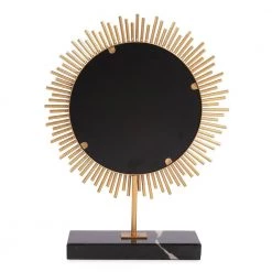 Marley Forrest 14 in. x 18 in. Tabletop Makeup Mirror in Gold -Makeup Mirrors Sales Store gold marley forrest makeup mirrors 11257 4f 1000