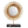 Marley Forrest 14 in. x 18 in. Tabletop Makeup Mirror in Gold -Makeup Mirrors Sales Store gold marley forrest makeup mirrors 11257 64 1000