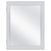 Glacier Bay 15.12 in. W x 19.25 in. H Gray Framed Surface Mount or Recessed Medicine Cabinet with Mirror 2 Glacier Bay 15.12 in. W x 19.25 in. H Gray Framed Surface Mount or Recessed Medicine Cabinet with Mirror -Makeup Mirrors Sales Store gray glacier bay medicine cabinets with mirrors 26630 64 1000
