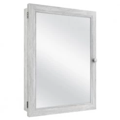 Glacier Bay 20 in. x 26 in. Recessed or Surface Mount Framed Medicine Cabinet in Gray with Mirror 12 Glacier Bay 20 in. x 26 in. Recessed or Surface Mount Framed Medicine Cabinet in Gray with Mirror -Makeup Mirrors Sales Store gray glacier bay medicine cabinets with mirrors 83014 4f 1000