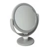 Home Details 5.31 in. x 3.15 in. Makeup Mirror in Gray -Makeup Mirrors Sales Store gray home details makeup mirrors 26477 grey 64 1000