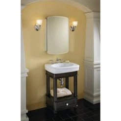 KOHLER Bancroft 20 in. x 31 in. x 5 in. Recessed or Surface Mount Medicine Cabinet -Makeup Mirrors Sales Store gray kohler medicine cabinets with mirrors k cb clc2031ban 77 1000