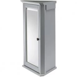 Home Decorators Collection Hamilton 27 in. H x 20 in. W Corner Wall Cabinet in Grey 13 Home Decorators Collection Hamilton 27 in. H x 20 in. W Corner Wall Cabinet in Grey -Makeup Mirrors Sales Store grey home decorators collection medicine cabinets with mirrors 0567700270 1d 1000