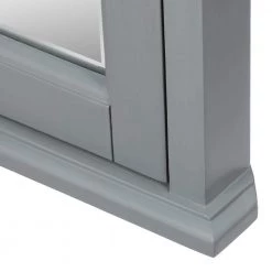 Home Decorators Collection Hamilton 27 in. H x 20 in. W Corner Wall Cabinet in Grey 10 Home Decorators Collection Hamilton 27 in. H x 20 in. W Corner Wall Cabinet in Grey -Makeup Mirrors Sales Store grey home decorators collection medicine cabinets with mirrors 0567700270 e1 1000