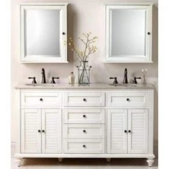 Home Decorators Collection Hamilton 23.5 in. W x 27 in. H x 8 in. D Framed Surface-Mount Bathroom Medicine Cabinet in Ivory 17 Home Decorators Collection Hamilton 23.5 in. W x 27 in. H x 8 in. D Framed Surface-Mount Bathroom Medicine Cabinet in Ivory -Makeup Mirrors Sales Store ivory home decorators collection medicine cabinets with mirrors 0567500410 31 1000