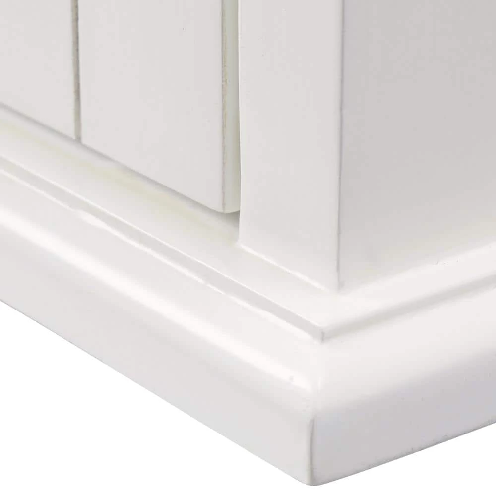 Home Decorators Collection Hamilton 23.5 in. W x 27 in. H x 8 in. D Framed Surface-Mount Bathroom Medicine Cabinet in Ivory 5 Home Decorators Collection Hamilton 23.5 in. W x 27 in. H x 8 in. D Framed Surface-Mount Bathroom Medicine Cabinet in Ivory - Image 3