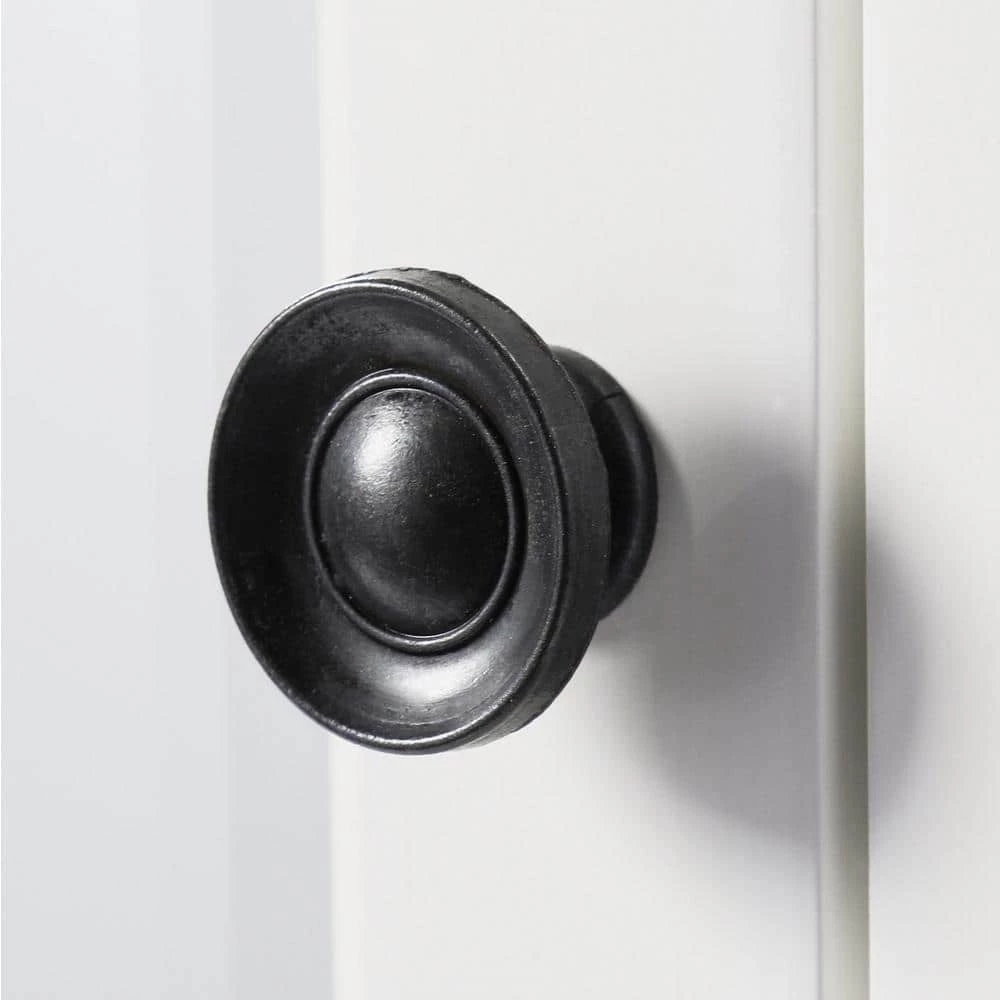 Home Decorators Collection Hamilton 23.5 in. W x 27 in. H x 8 in. D Framed Surface-Mount Bathroom Medicine Cabinet in Ivory 6 Home Decorators Collection Hamilton 23.5 in. W x 27 in. H x 8 in. D Framed Surface-Mount Bathroom Medicine Cabinet in Ivory - Image 4