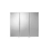 Croydex 30 in. W x 26 in. H Frameless Aluminum Recessed or Surface-Mount Bathroom Medicine Cabinet with Easy Hang System -Makeup Mirrors Sales Store mirror croydex medicine cabinets with mirrors wc101869yw 64 1000