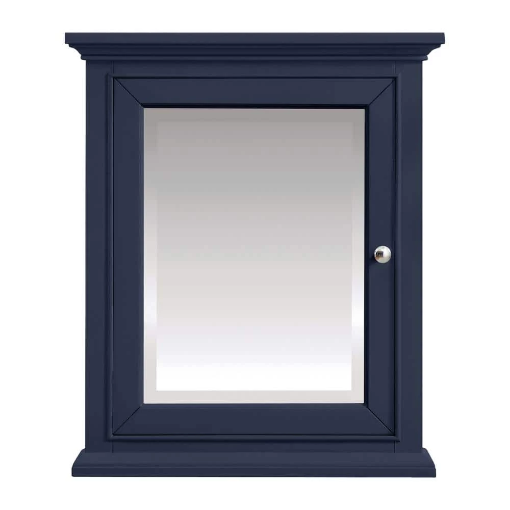 Home Decorators Collection Windlowe 24 in. x 28 in. Surface-Mount Medicine Cabinet in Navy Blue 3 Home Decorators Collection Windlowe 24 in. x 28 in. Surface-Mount Medicine Cabinet in Navy Blue