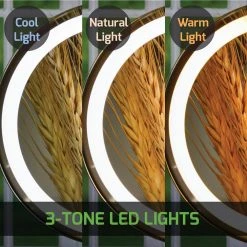 OVENTE 9.3 in. x 13 in. Tabletop Makeup Mirror in Nickel Brushed -Makeup Mirrors Sales Store nickel brushed ovente makeup mirrors mht80br1x10x d4 1000