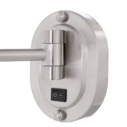 Jerdon 10 in. x 14 in. Lighted Wall Makeup Mirror in Nickel -Makeup Mirrors Sales Store nickel jerdon makeup mirrors hl65nd a0 1000