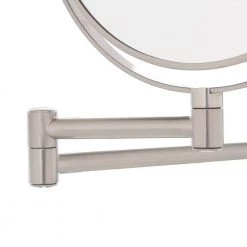 Jerdon 7X Wall Mount Makeup Mirror in Nickel -Makeup Mirrors Sales Store nickel jerdon makeup mirrors jp7507nb a0 1000