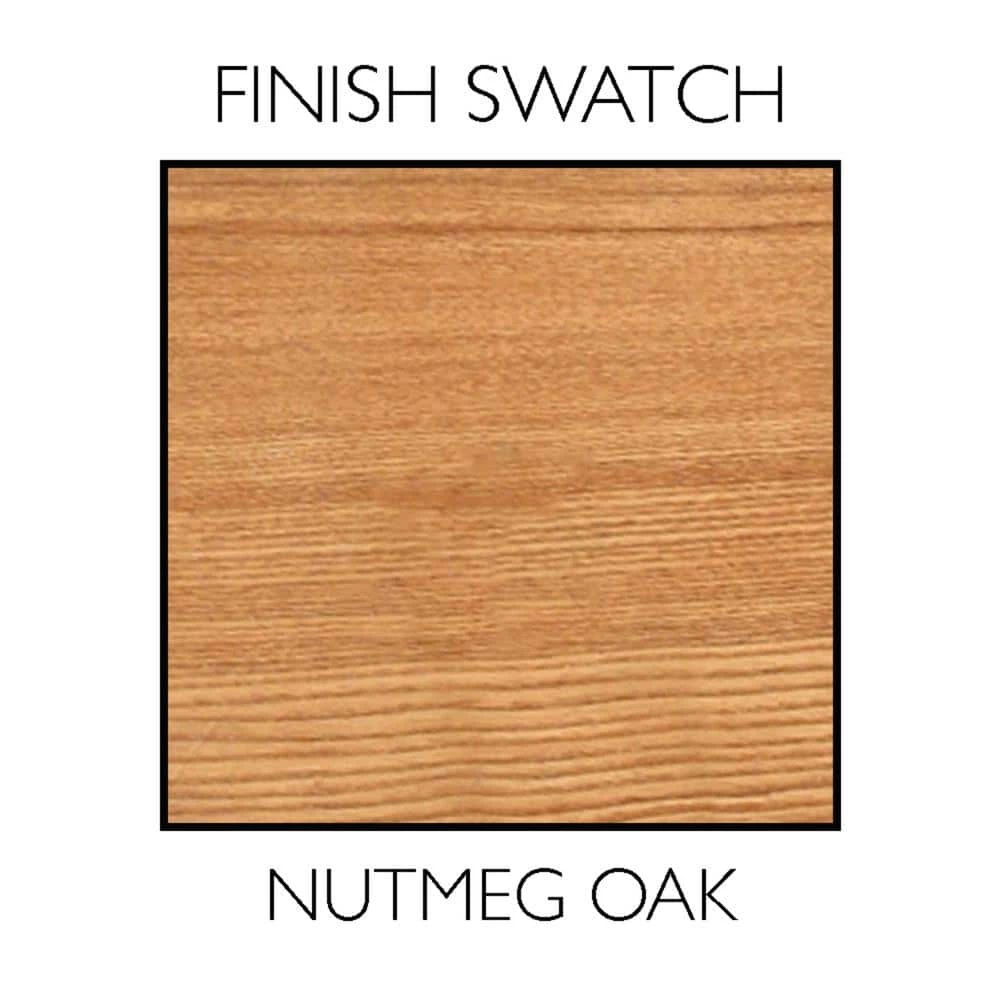 Design House Richland 36 in. W x 30 in. H x 4-4/5 in. D Framed Tri-View Surface-Mount Bathroom Medicine Cabinet in Nutmeg Oak 8 Design House Richland 36 in. W x 30 in. H x 4-4/5 in. D Framed Tri-View Surface-Mount Bathroom Medicine Cabinet in Nutmeg Oak - Image 6