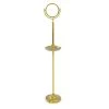 Allied Brass 10.5 in. x 56 in. Tabletop Makeup Mirror in Polished Brass