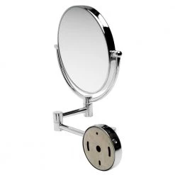 ALFI BRAND 9.875 in. x 9.875 in. Wall Makeup Mirror in Polished Chrome -Makeup Mirrors Sales Store polished chrome alfi brand makeup mirrors abm8wr pc 1f 1000